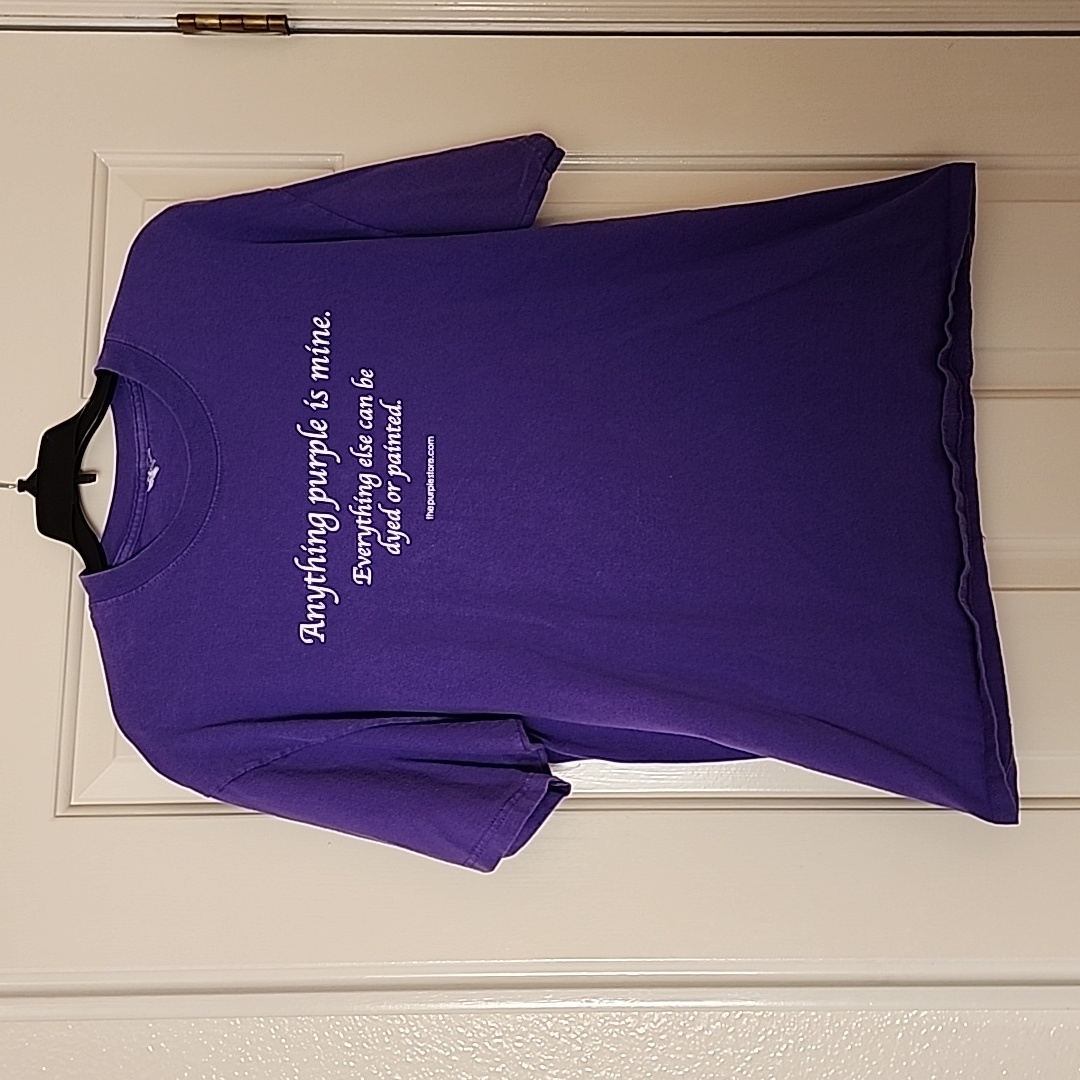The Purple Store Tshirt Size Large